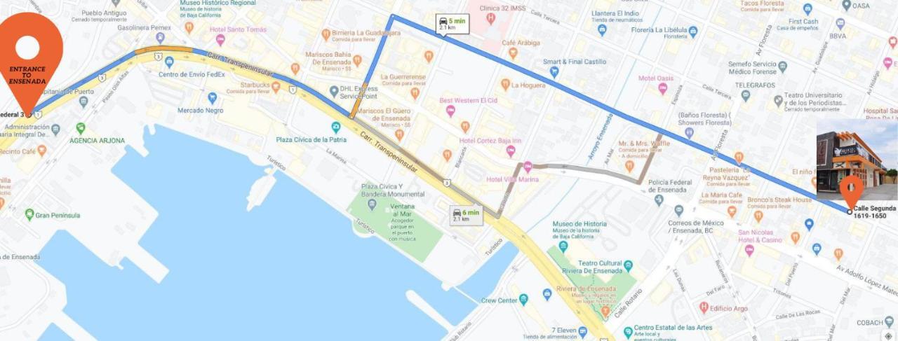 Habitaciones Maria Ensenada Dış mekan fotoğraf